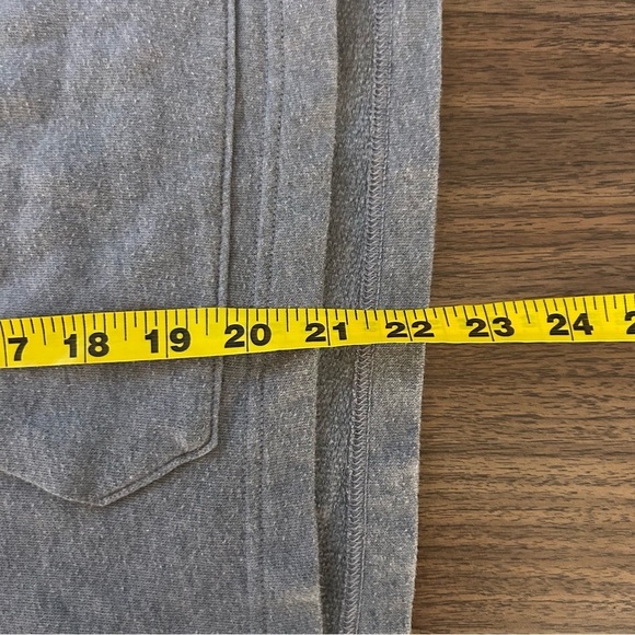 PINK Victoria's Secret Gray and Black Quarter-Zip Top - Picture 9 of 10